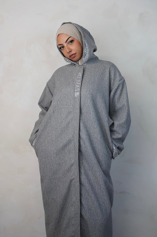 Her Signature Winter Abaya