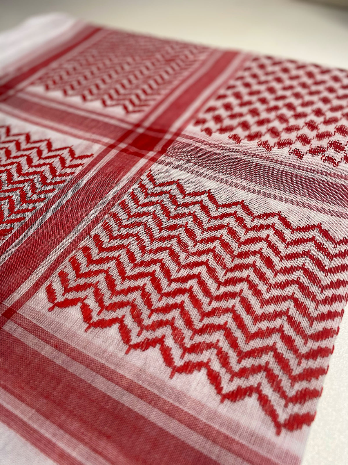 Red & White Scarf